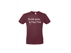 Drink wine, feel fine