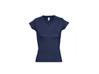 T-shirt dames met V-hals eigen Design