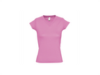 T-shirt dames met V-hals eigen Design