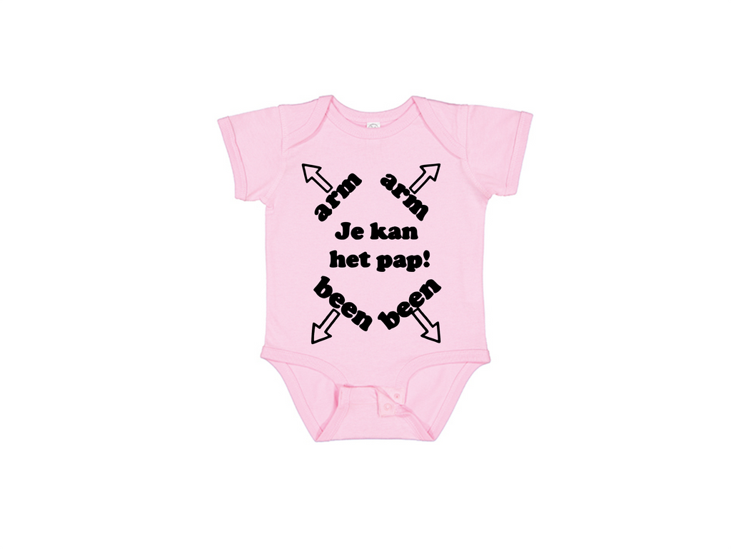 Romper “Je kan het pap!”