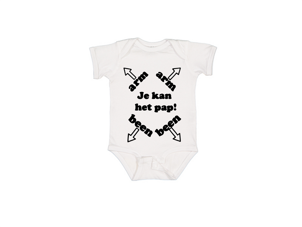 Romper “Je kan het pap!”