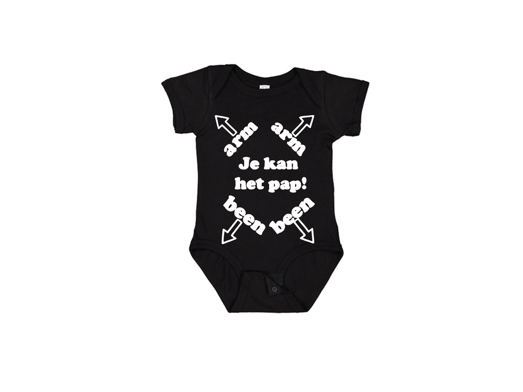 Romper “Je kan het pap!”