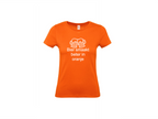 T-shirt met korte mouwen Proost in Oranje!