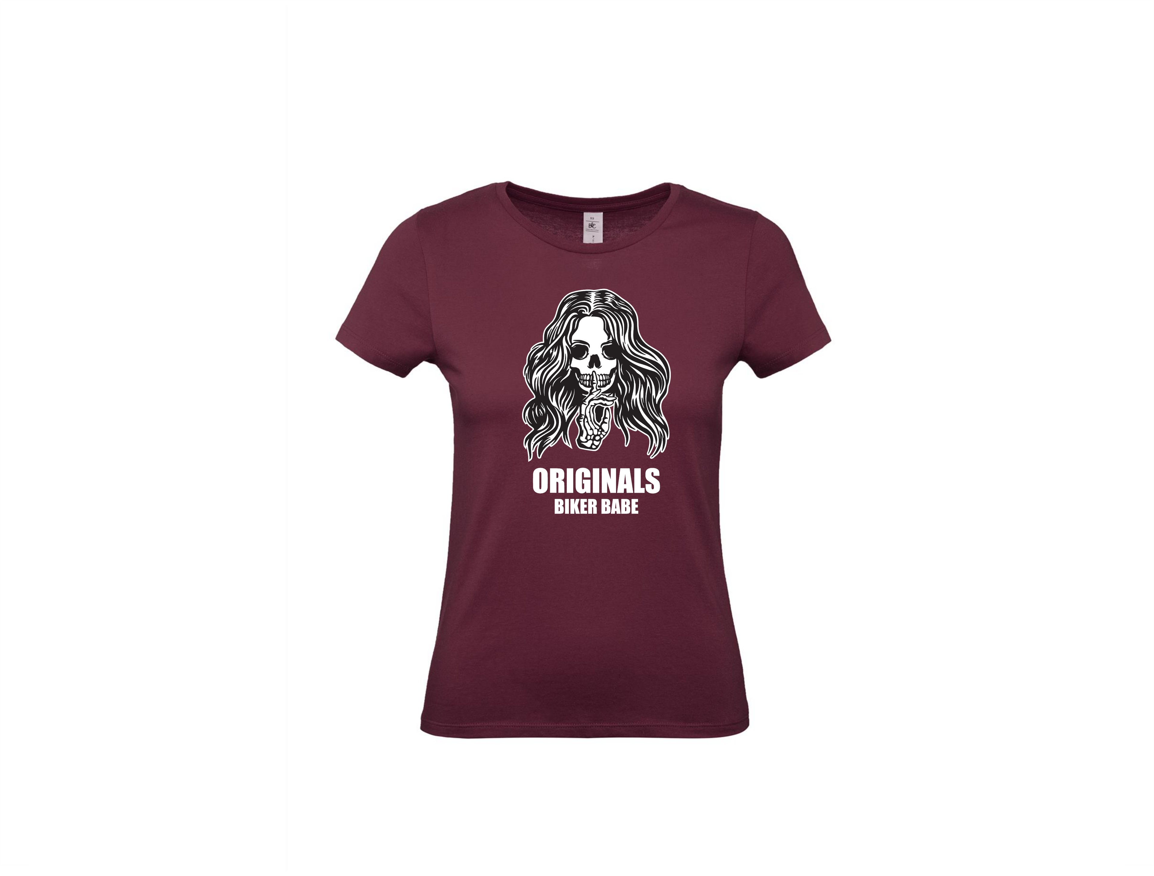 T-shirt met korte mouwen Original biker babe