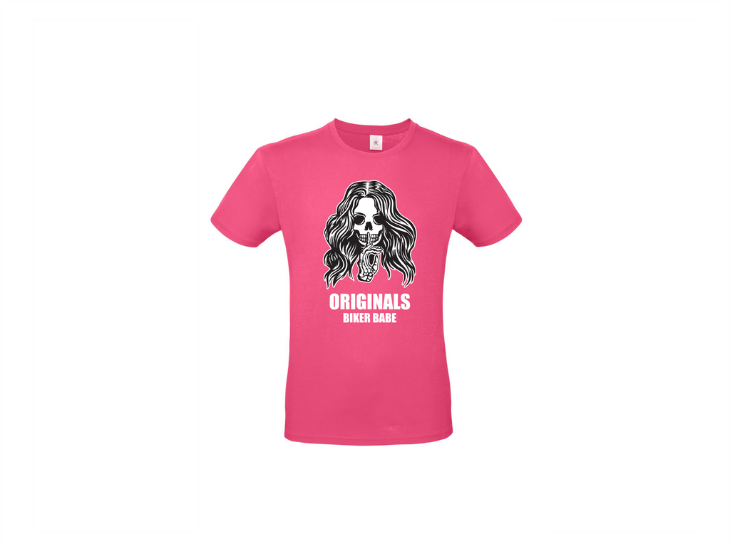 T-shirt met korte mouwen Original biker babe