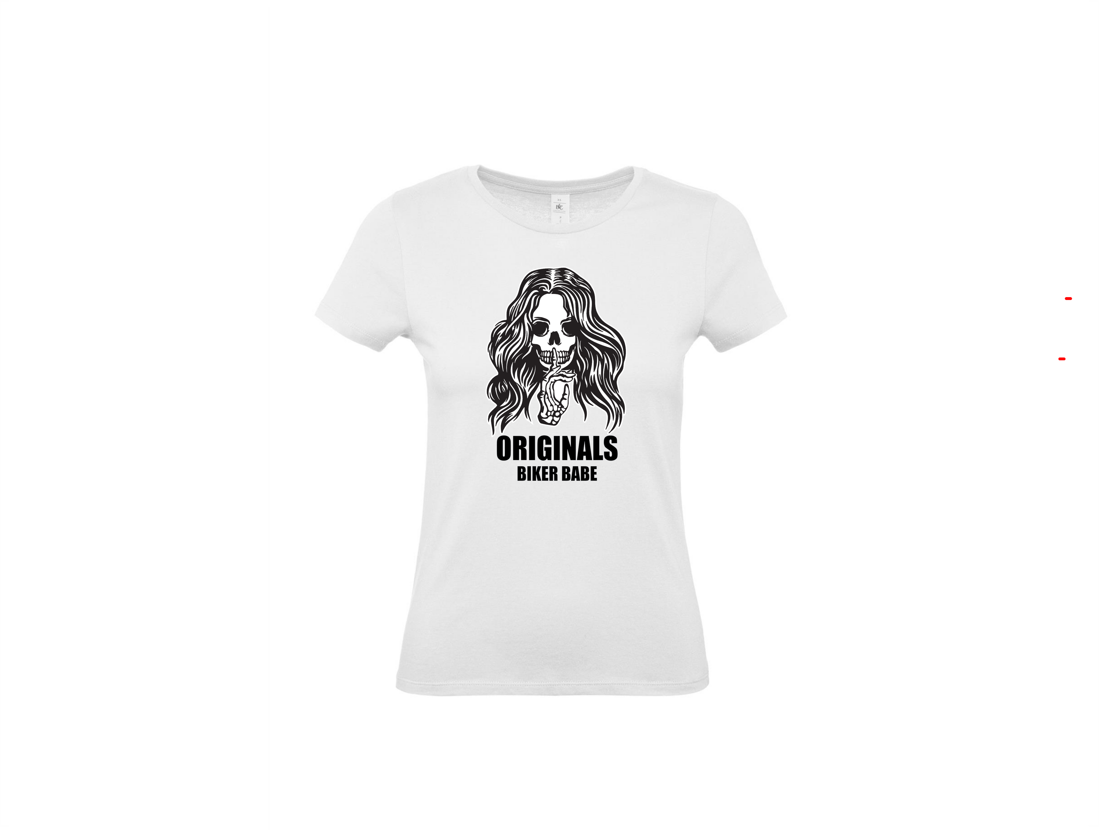 T-shirt met korte mouwen Original biker babe