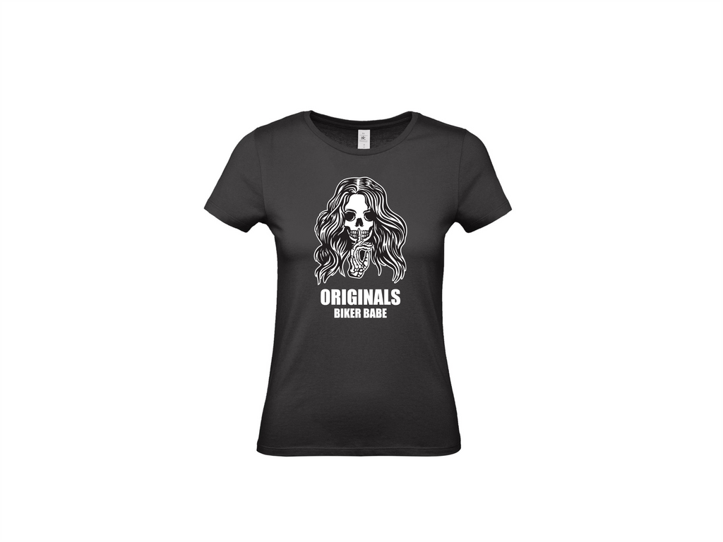 T-shirt met korte mouwen Original biker babe