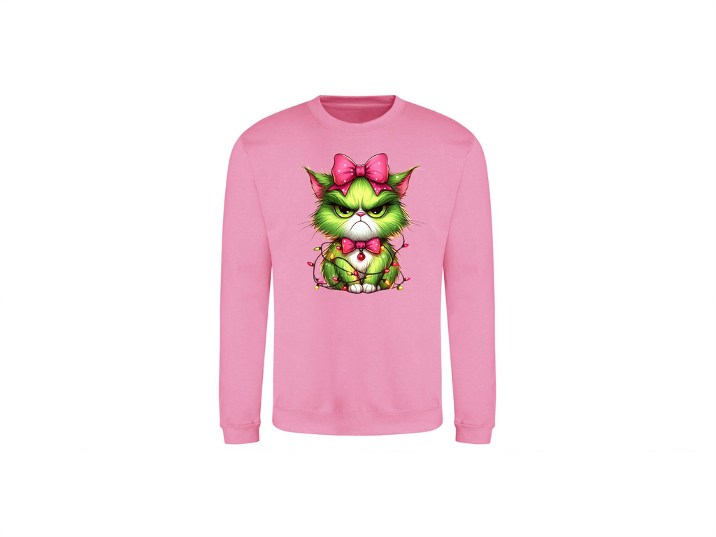 Grumpy Xmas Cat Sweater – Perfect voor jouw kerst-mood"