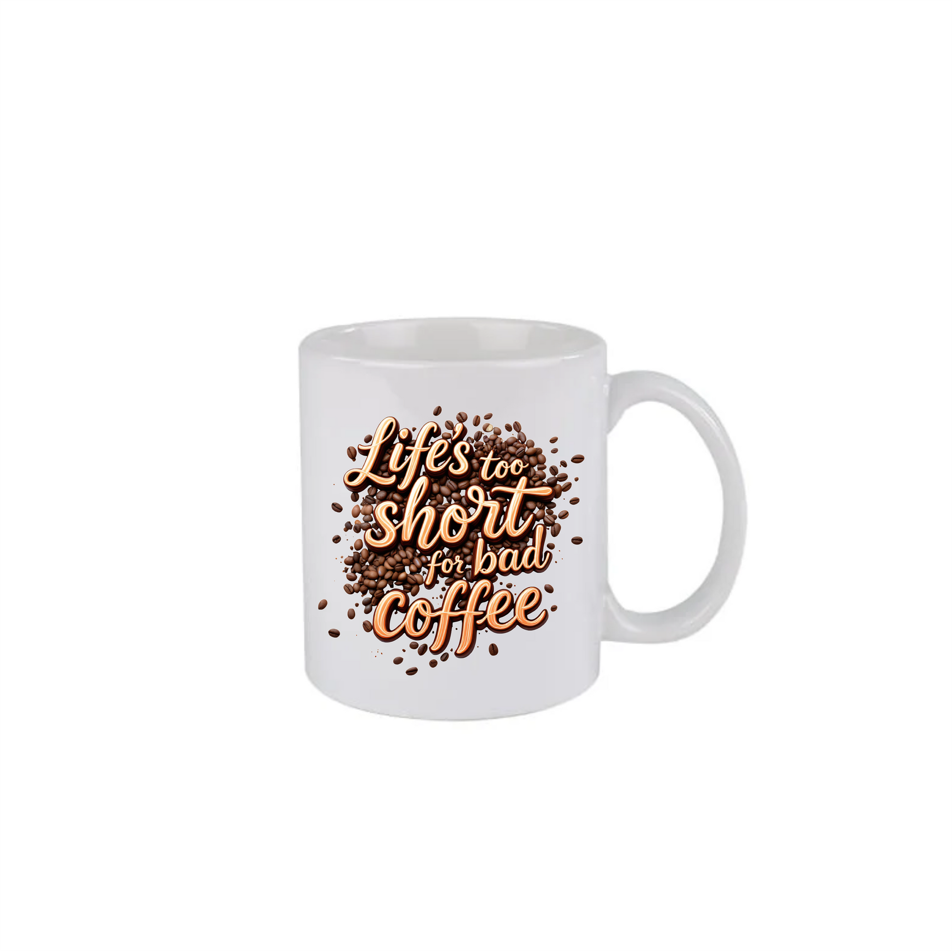 Mok met coffee quote