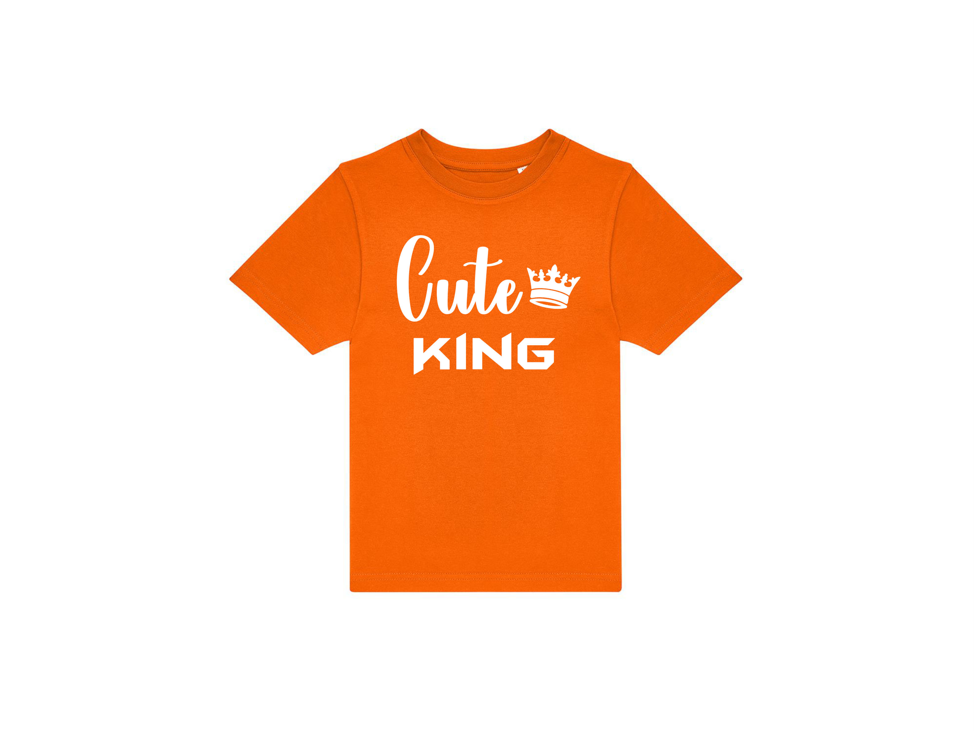 T-shirt kinderen:👑 Koningsdag Kids Collection 👑