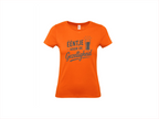 T-shirt met korte mouwen:🍺🧡 Eéntje Voor De Gezelligheid – Oranje Feestshirt