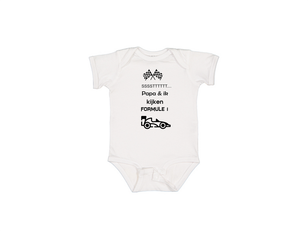 SSSSTTTT… Papa en ik kijken Formule 1 🏎️