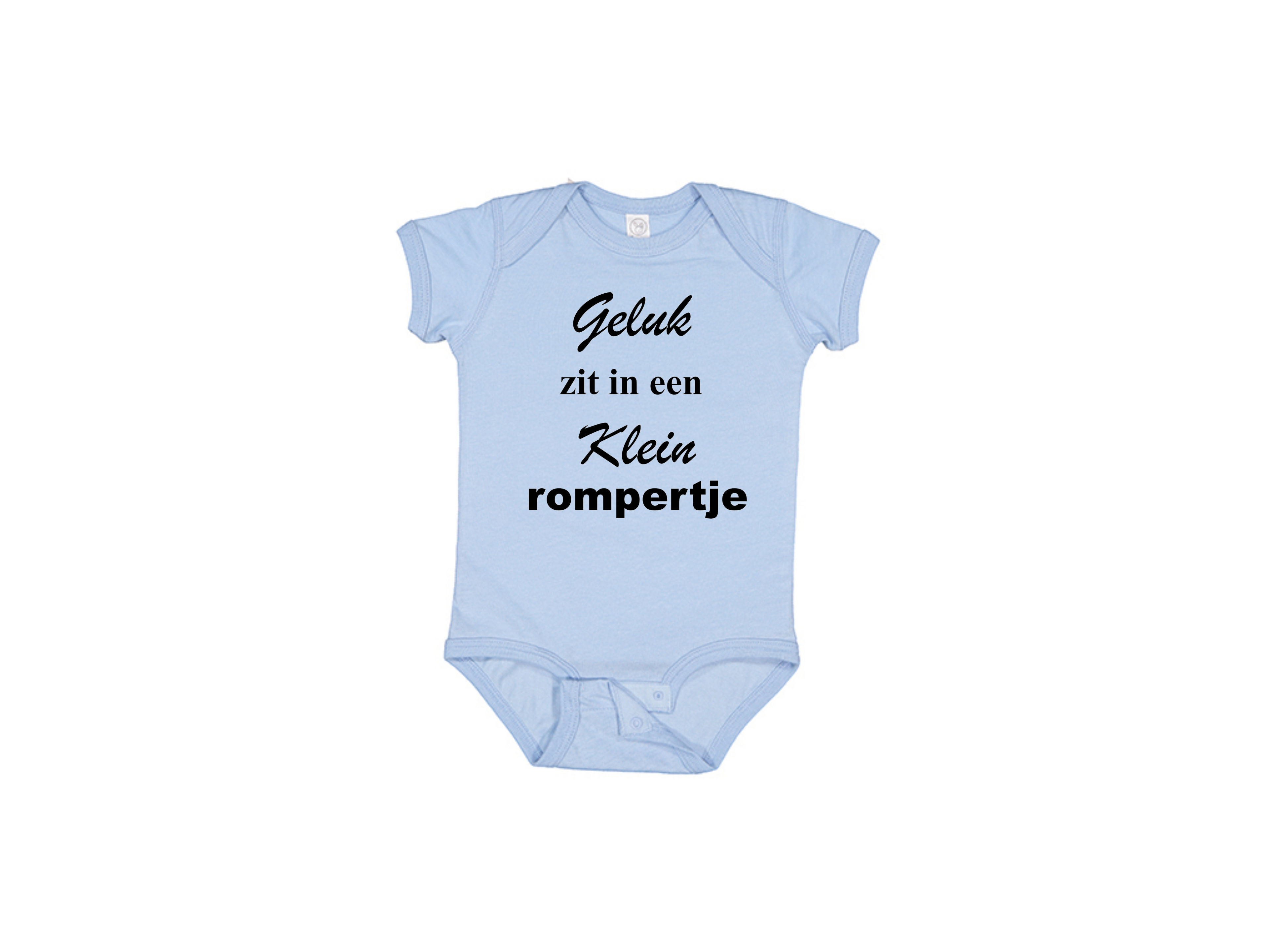 Geluk zit in een klein rompertje