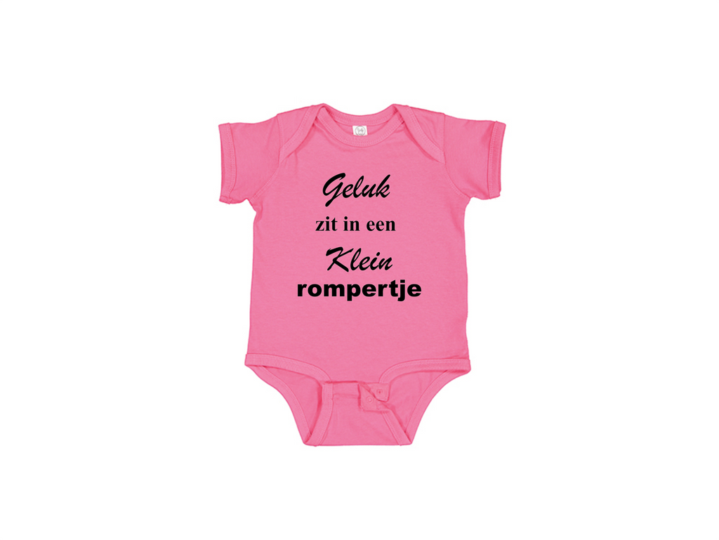 Geluk zit in een klein rompertje