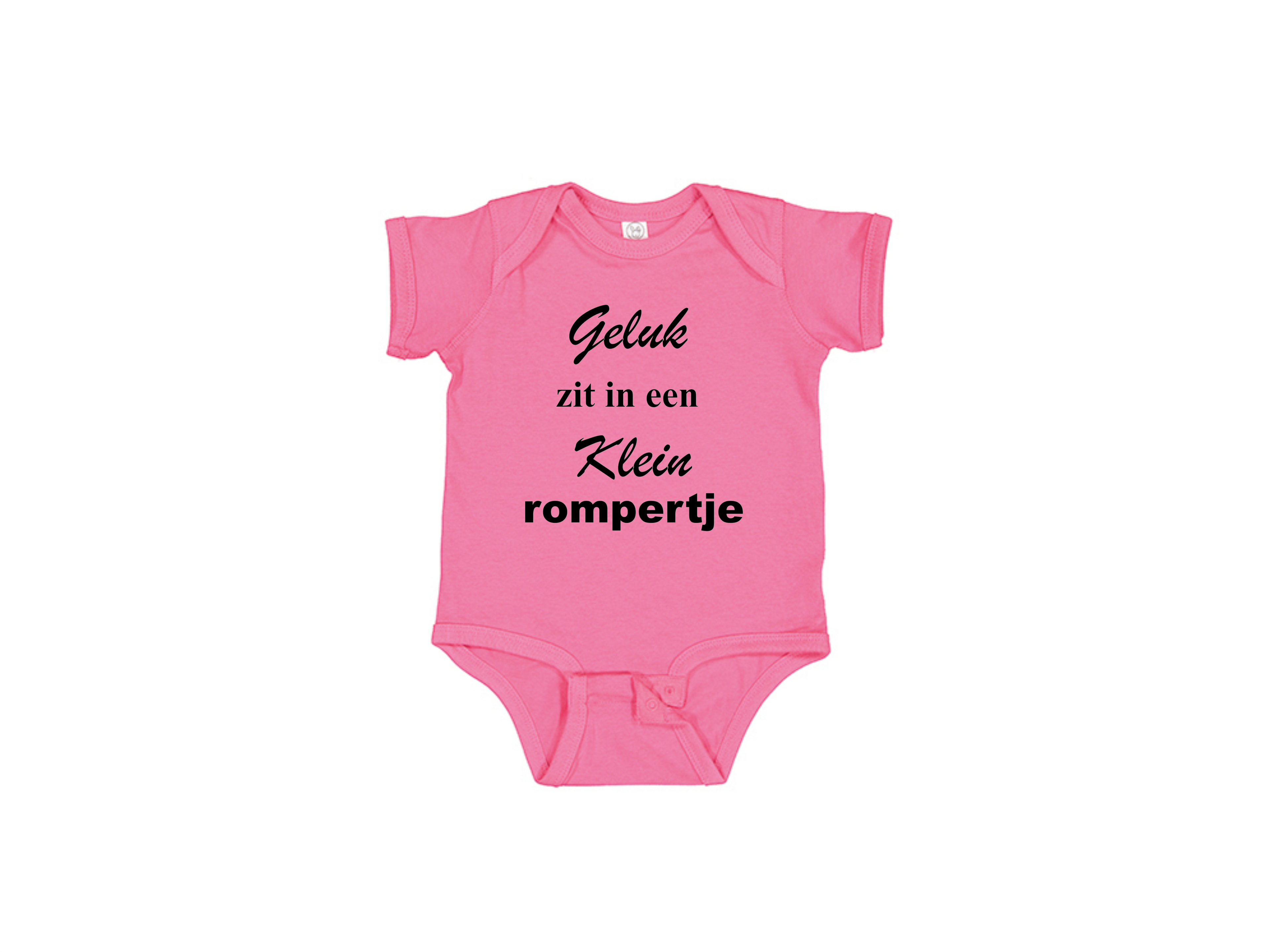 Geluk zit in een klein rompertje