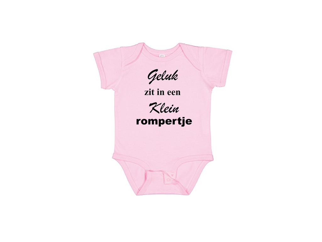 Geluk zit in een klein rompertje