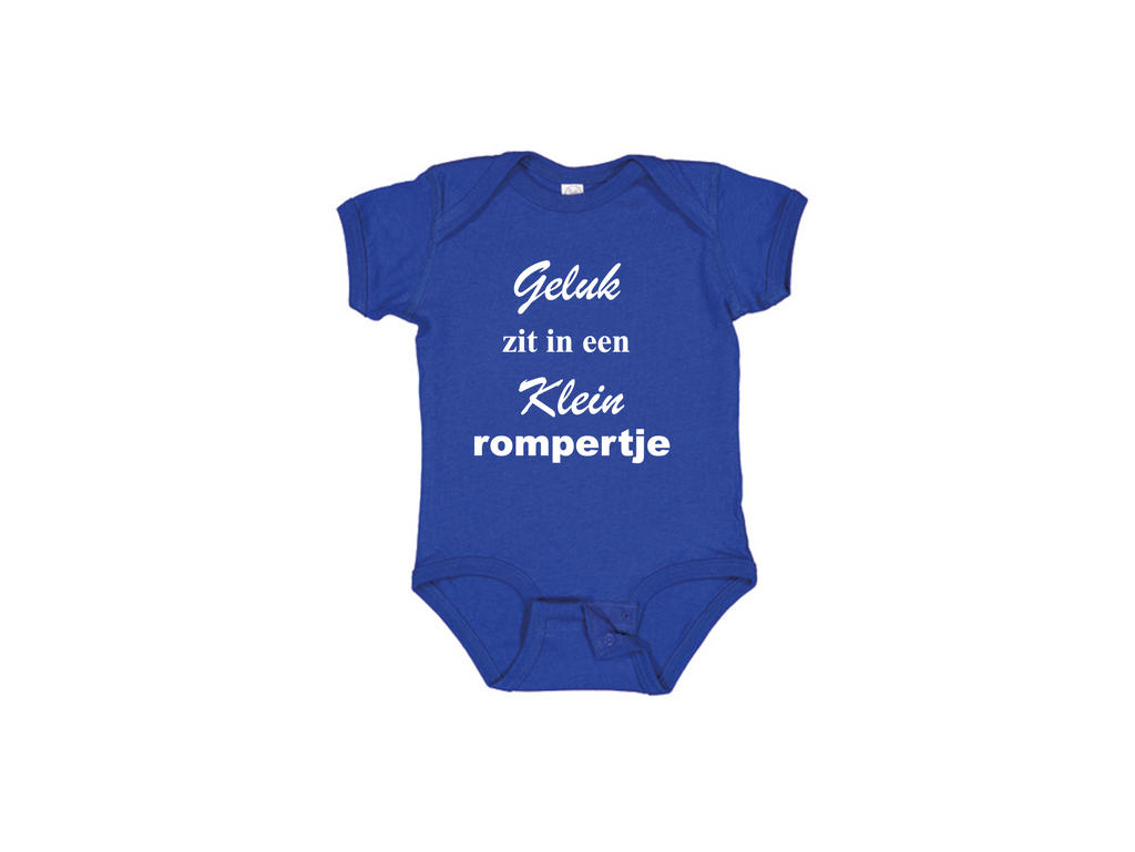 Geluk zit in een klein rompertje