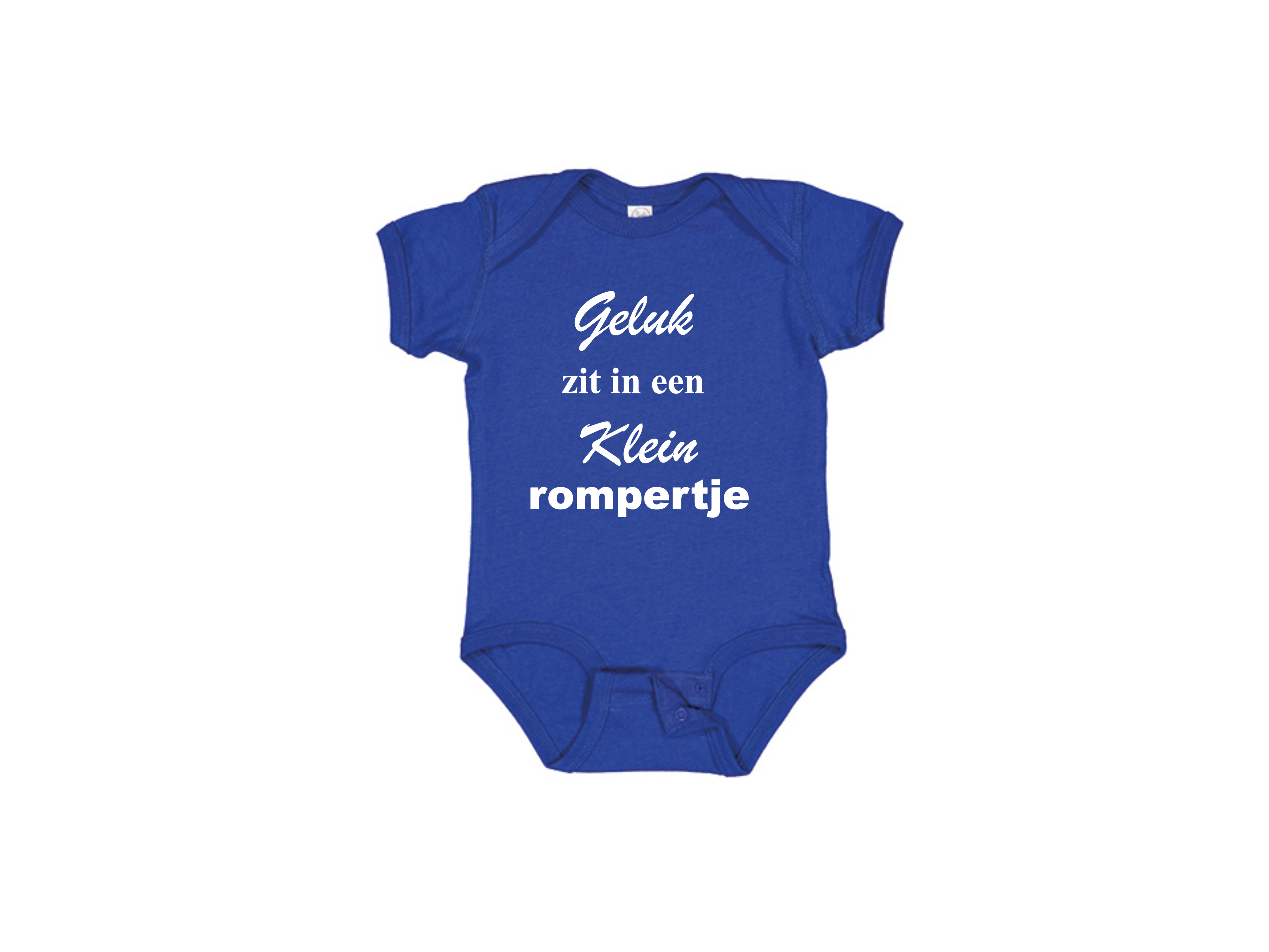 Geluk zit in een klein rompertje