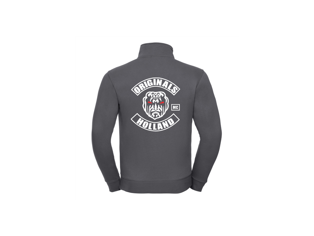 vest zonder capuchon