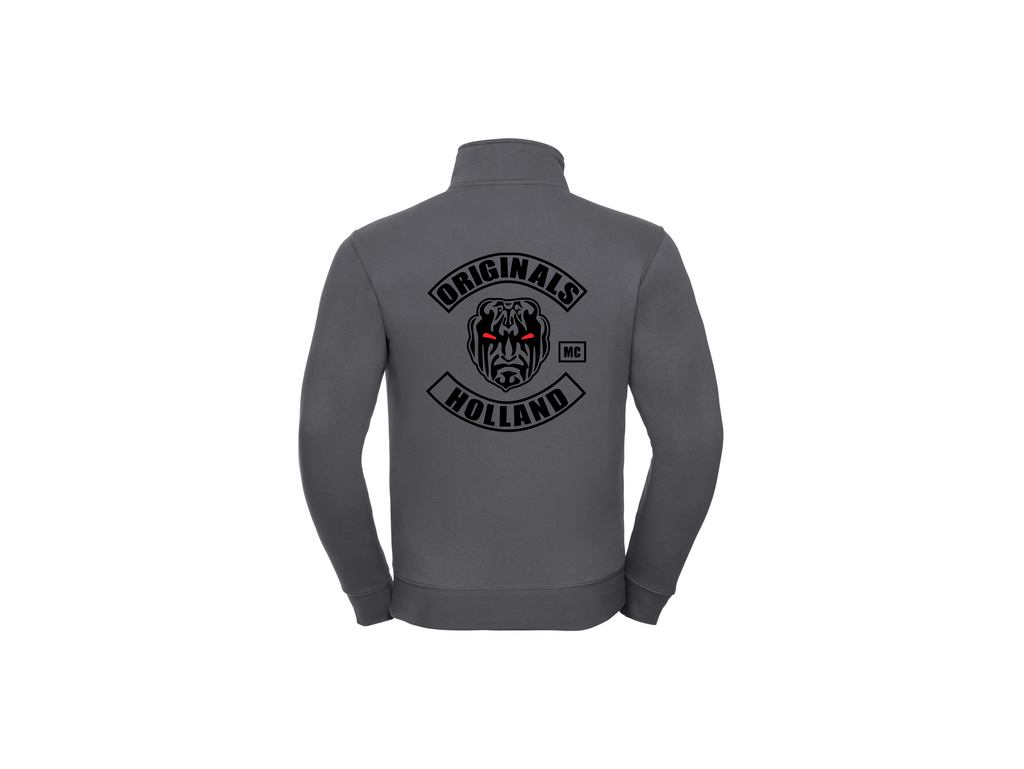 vest zonder capuchon