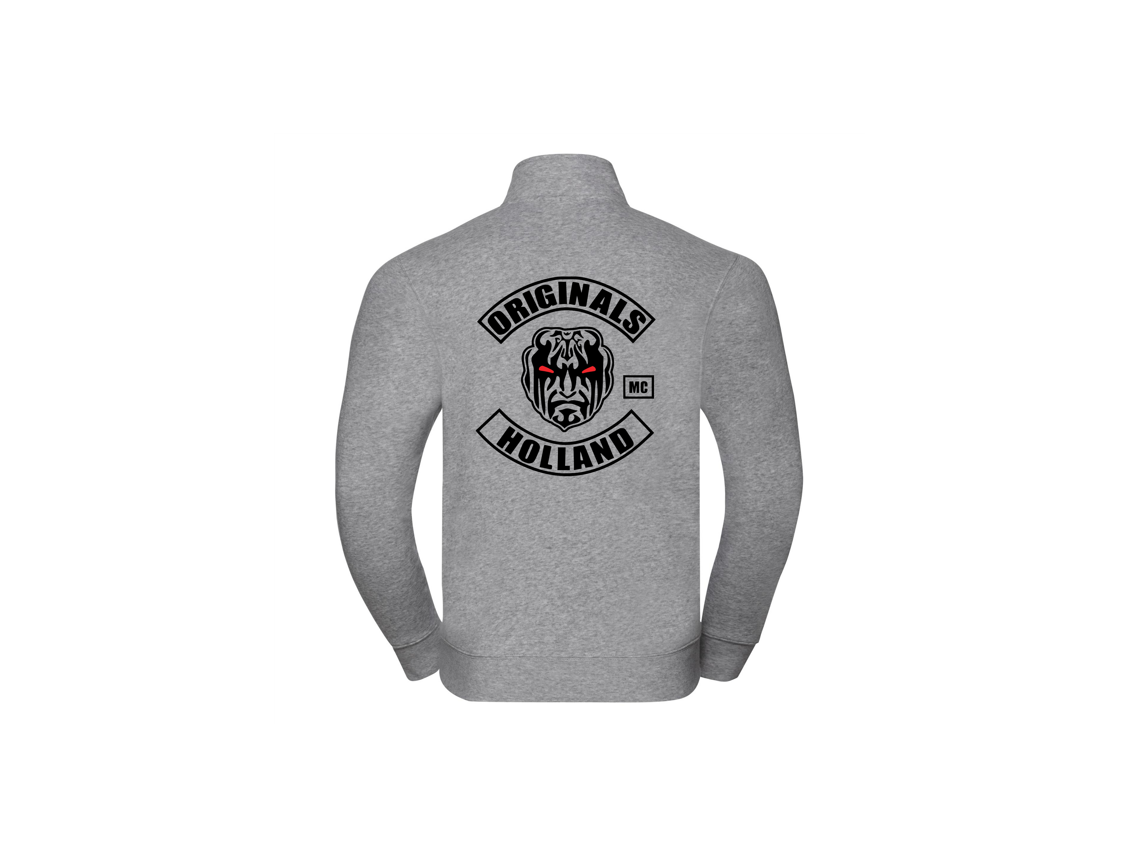 vest zonder capuchon