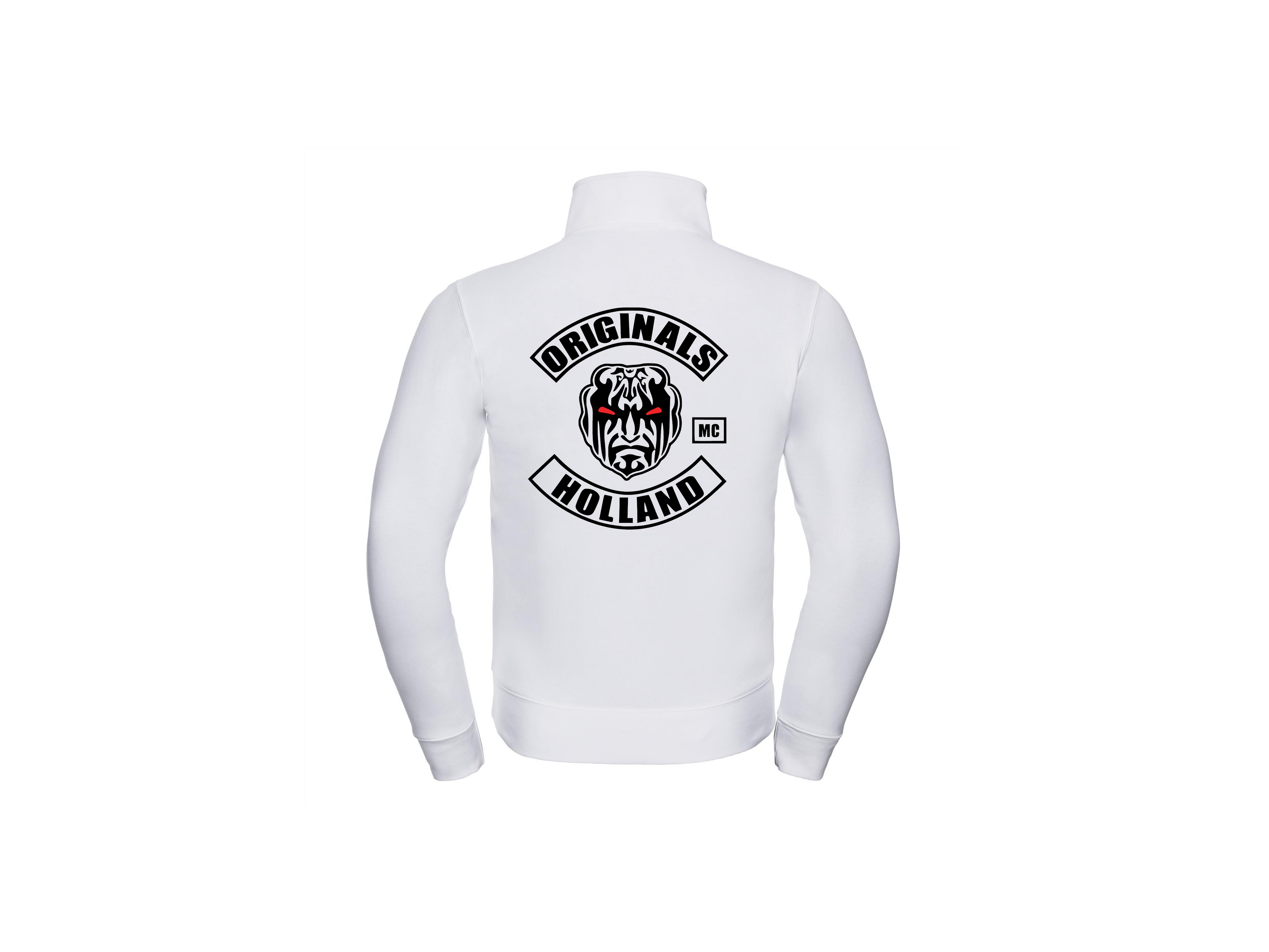 vest zonder capuchon