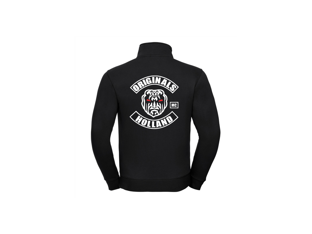 vest zonder capuchon