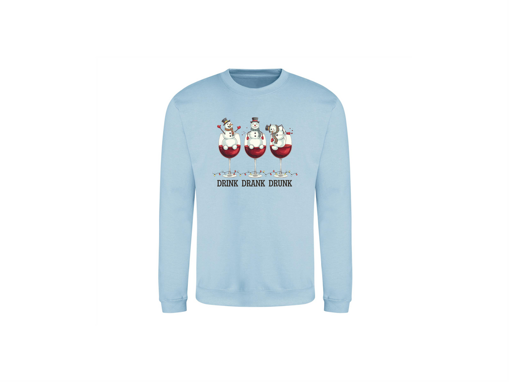 sweater drink drank drunk