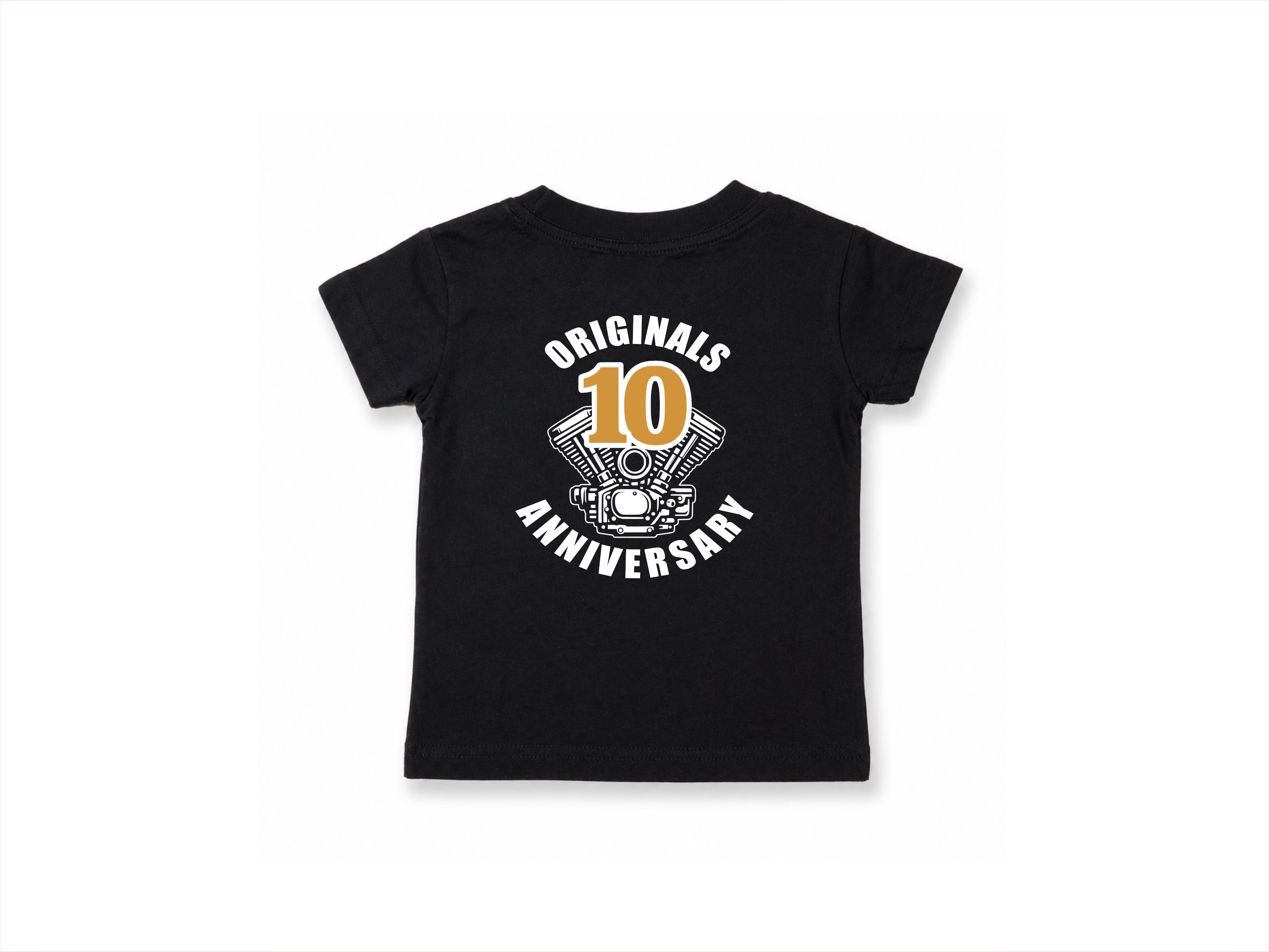 T-shirt met korte mouwen originals 10 jaar voor kinderen 0-6 jaar