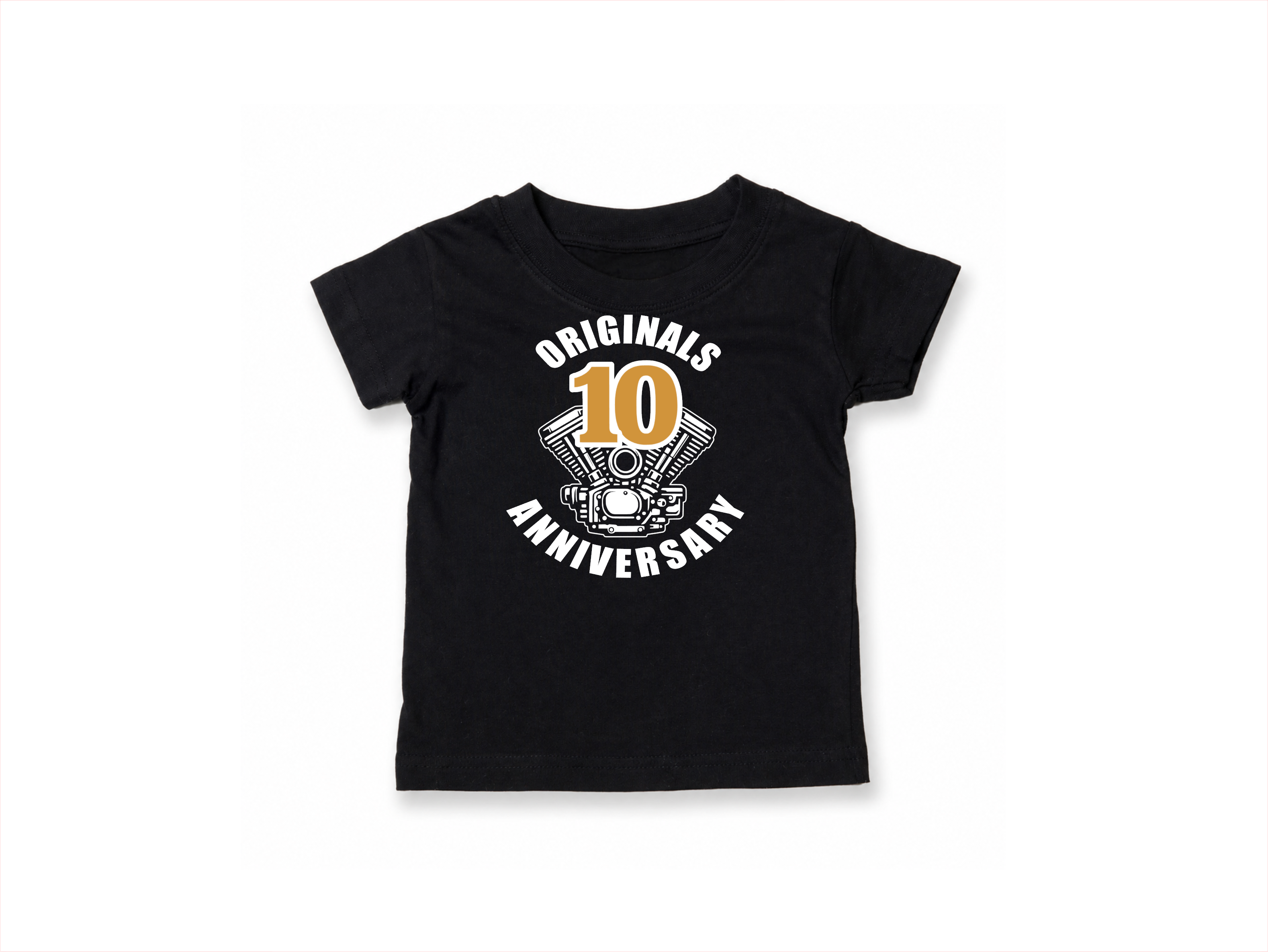 T-shirt met korte mouwen originals 10 jaar voor kinderen 0-6 jaar