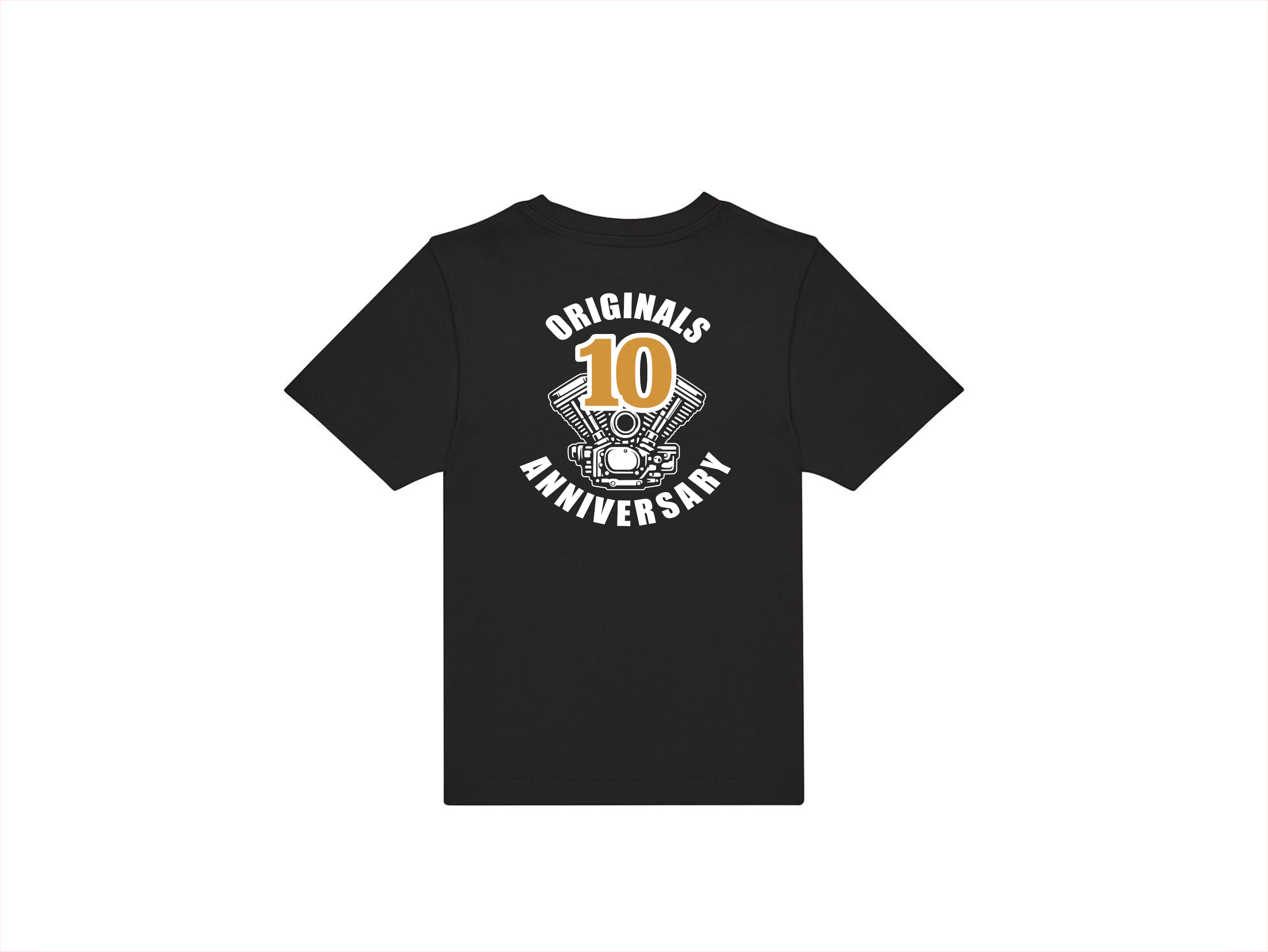 T-shirt met korte mouwen originals 10 jaar voor kinderen 7-14 jaar