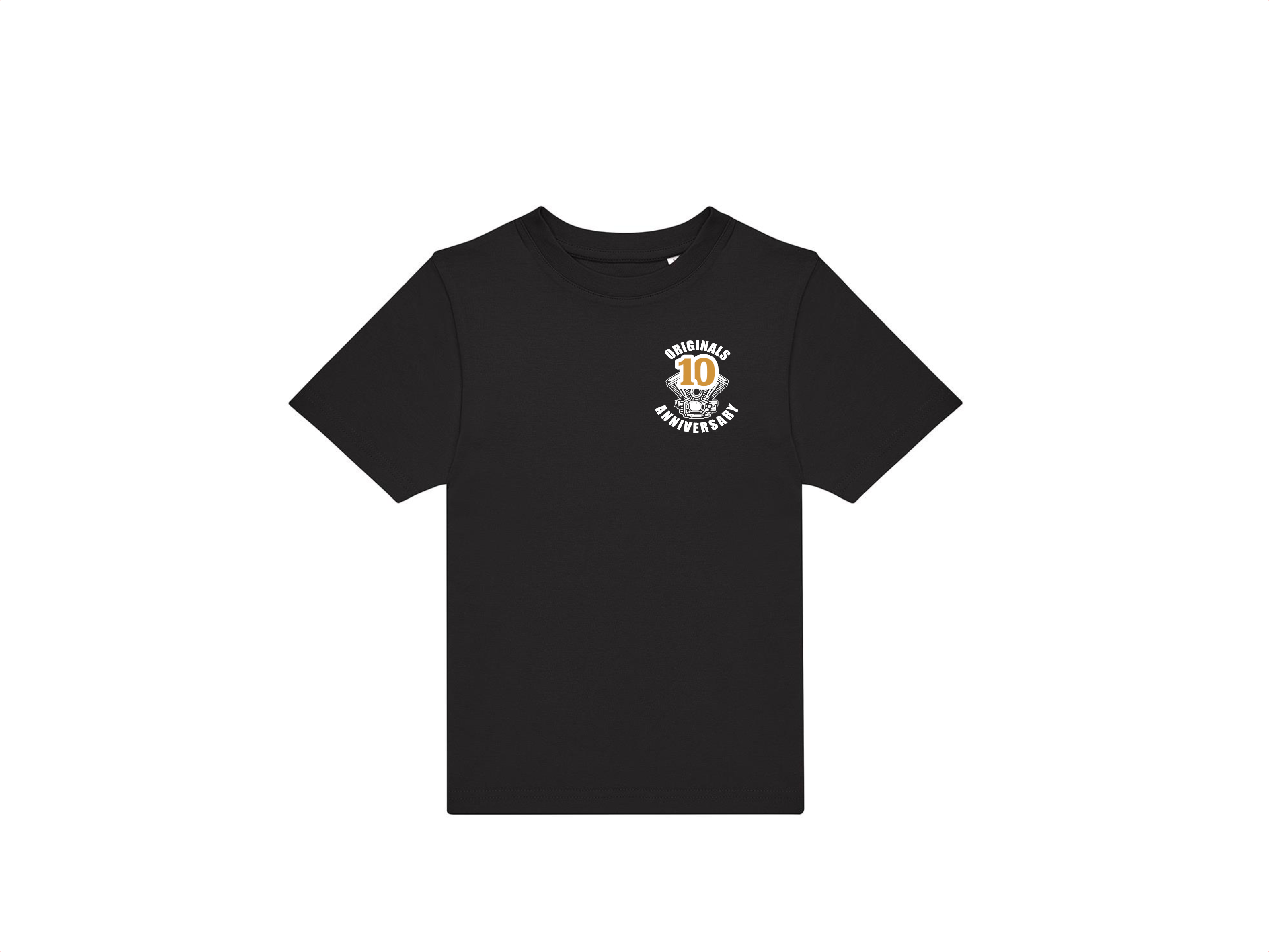 T-shirt met korte mouwen originals 10 jaar voor kinderen 7-14 jaar
