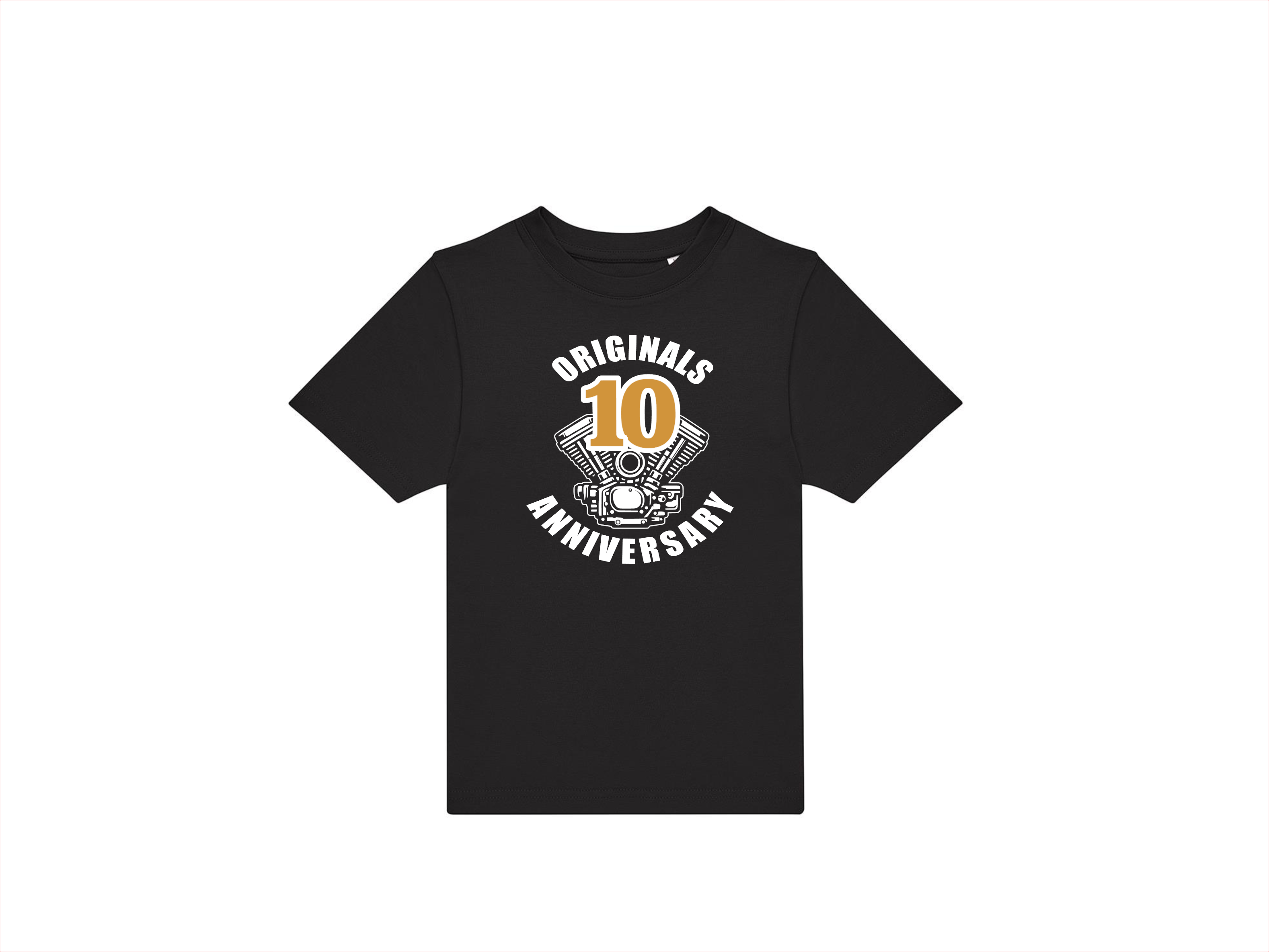 T-shirt met korte mouwen originals 10 jaar voor kinderen 7-14 jaar