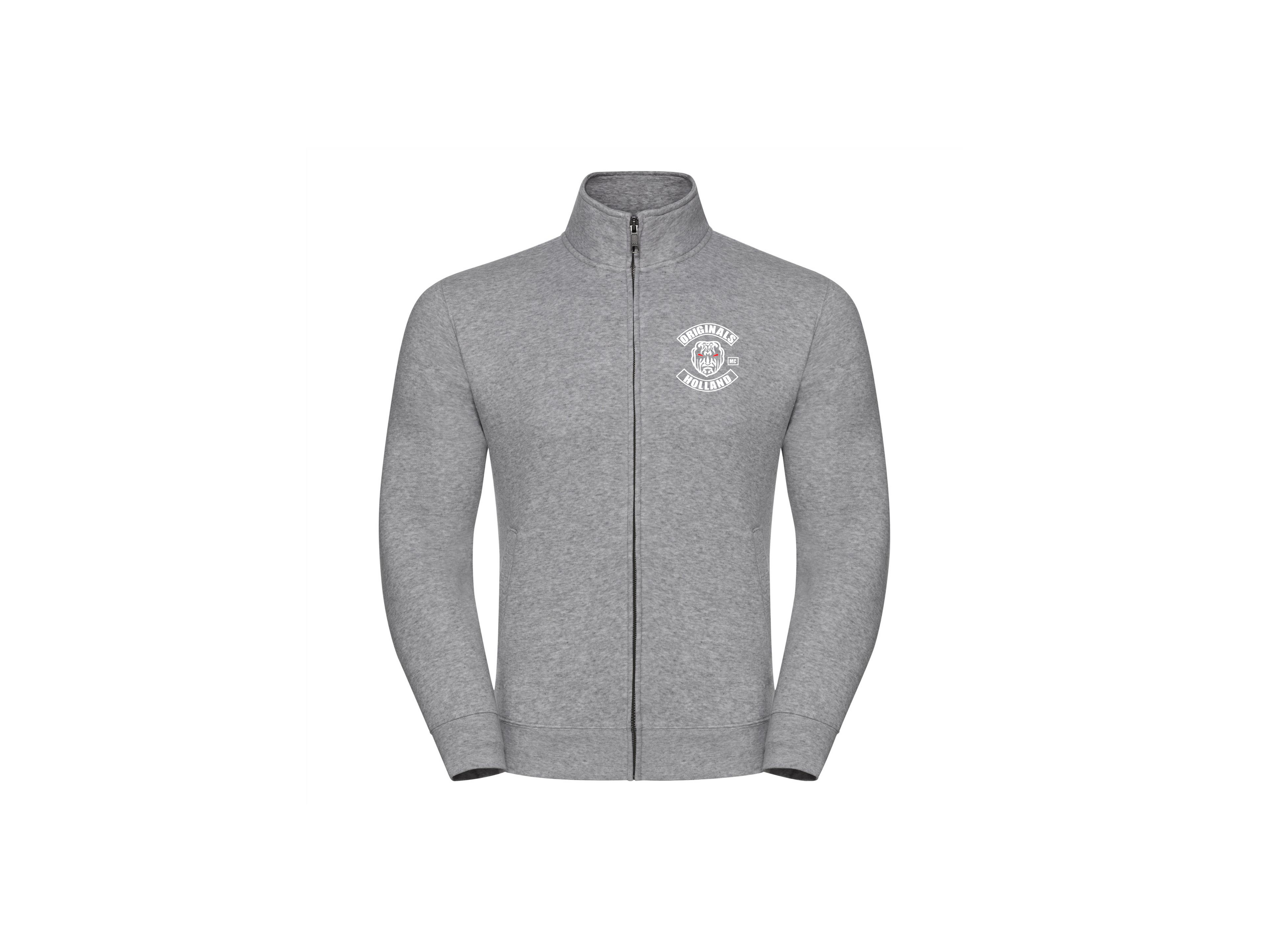 vest zonder capuchon