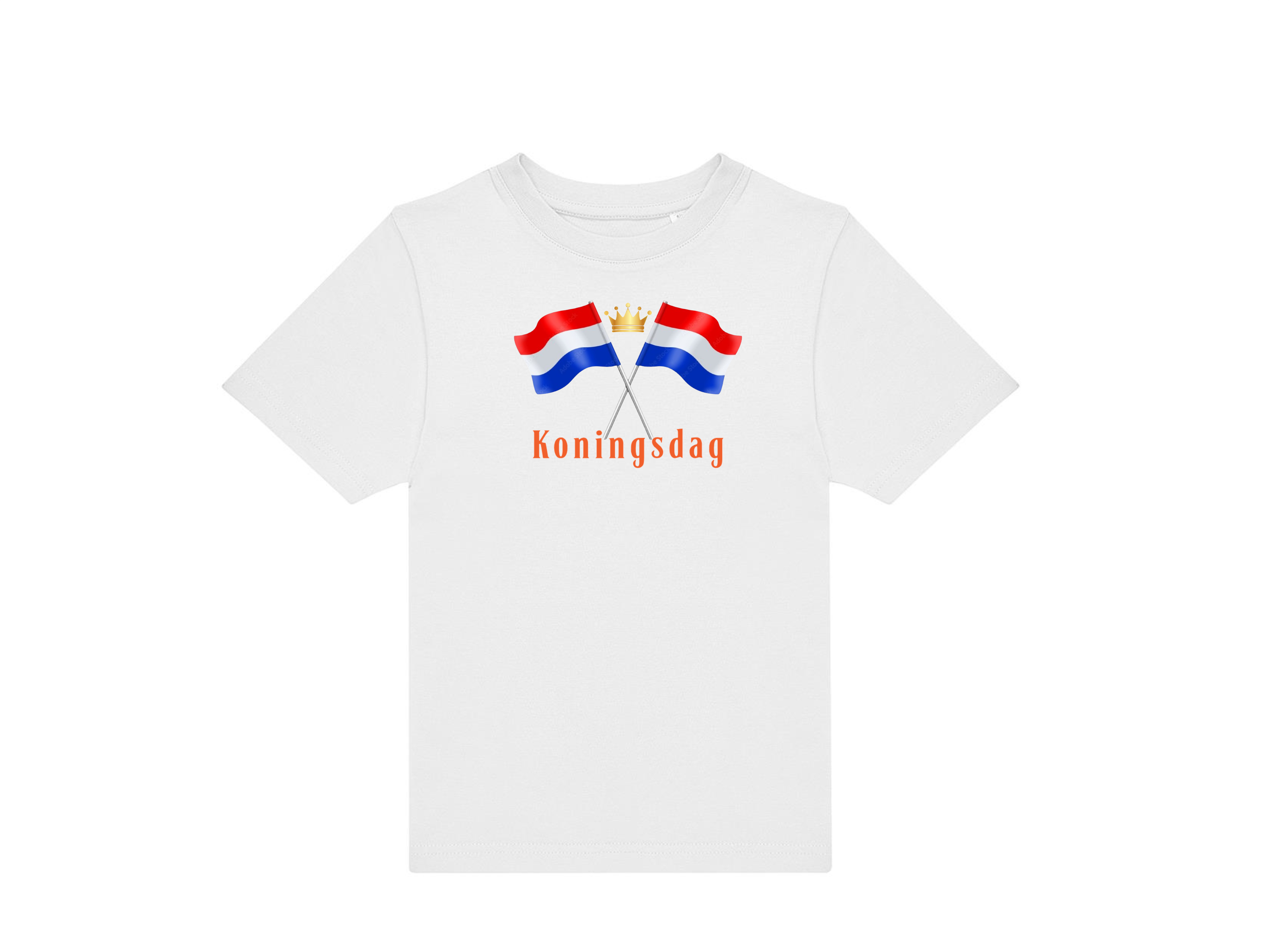 T-shirt kinderen: Ready to celebrate Koningsdag!
