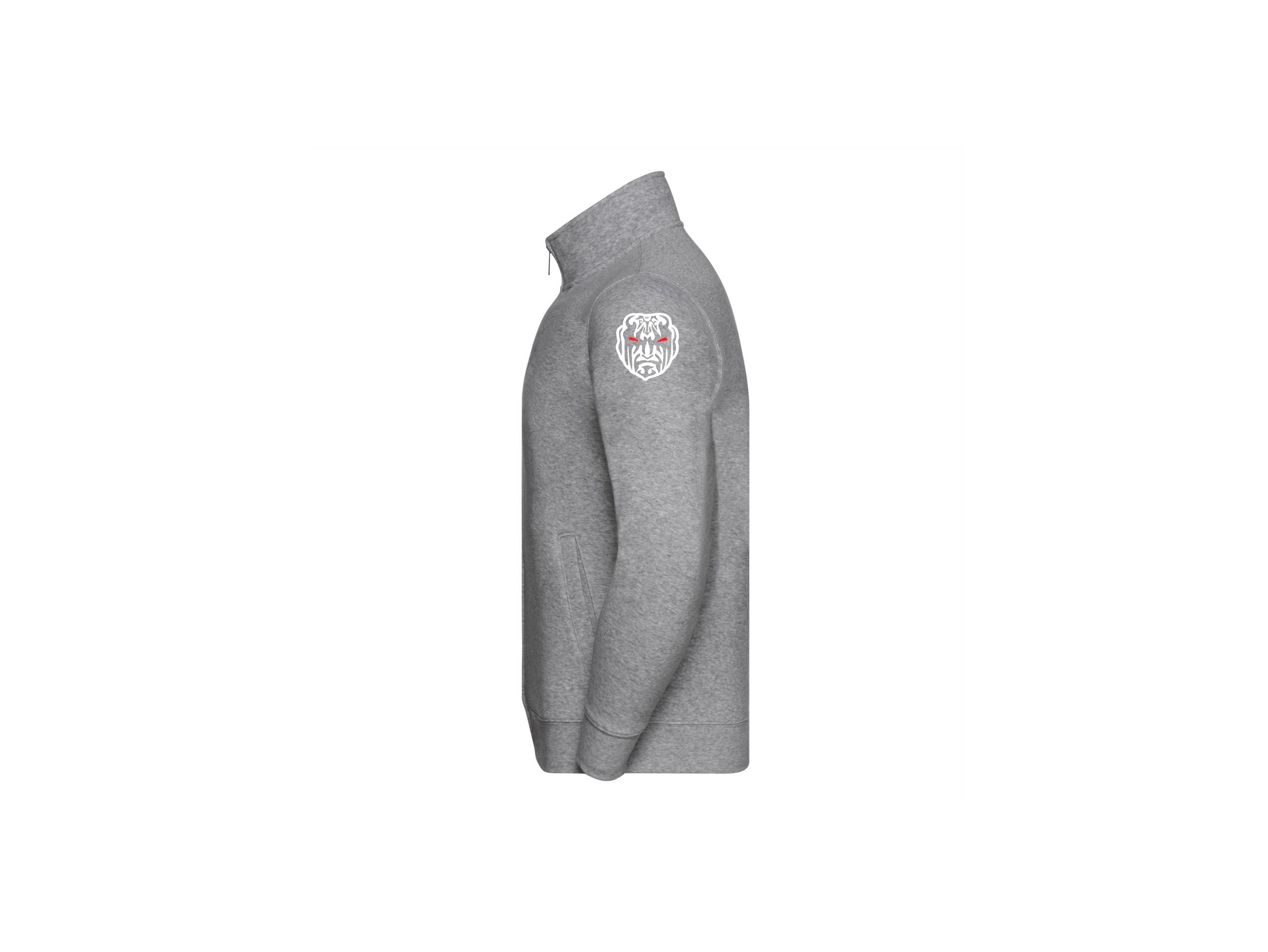 vest zonder capuchon