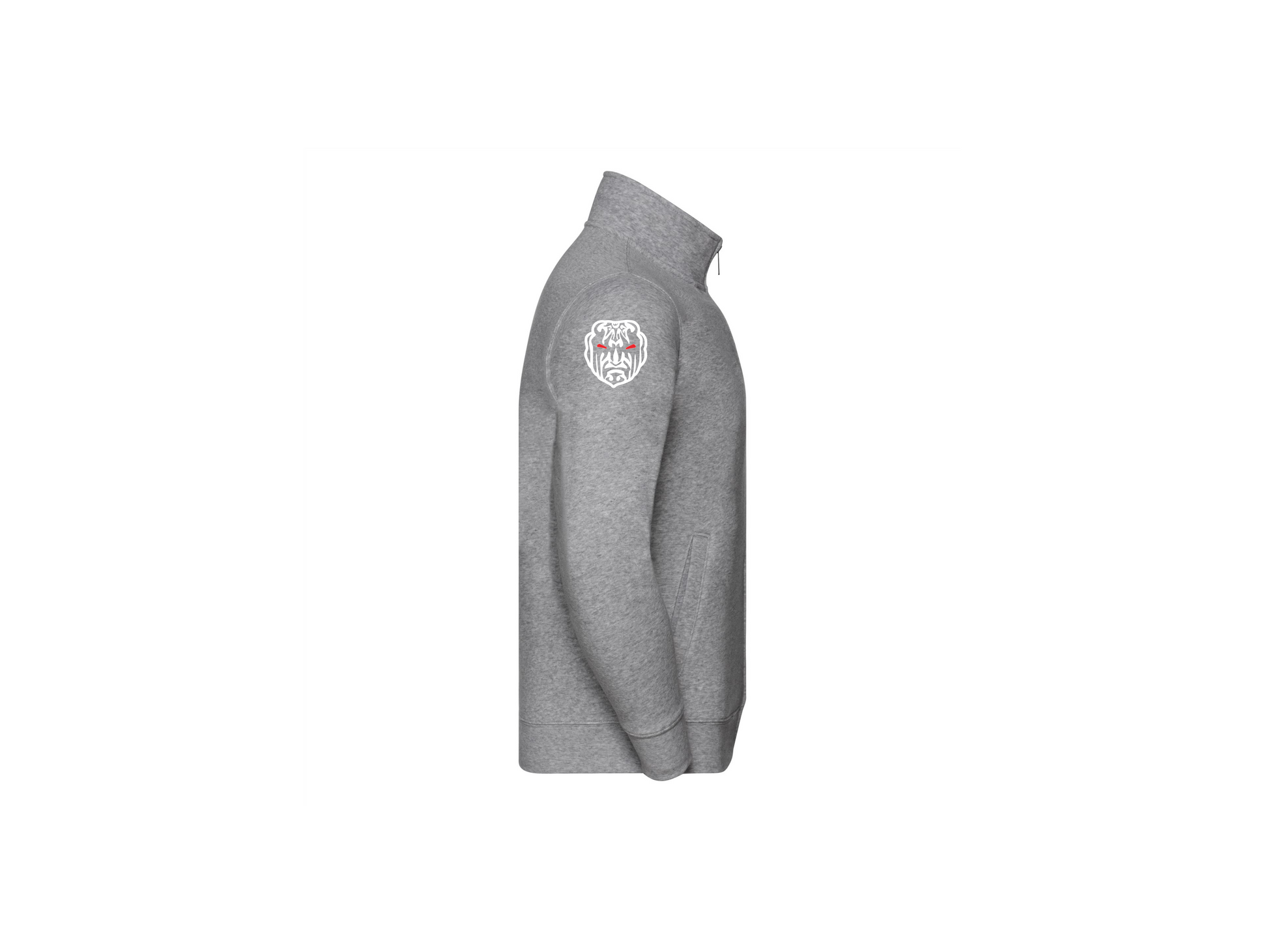 vest zonder capuchon