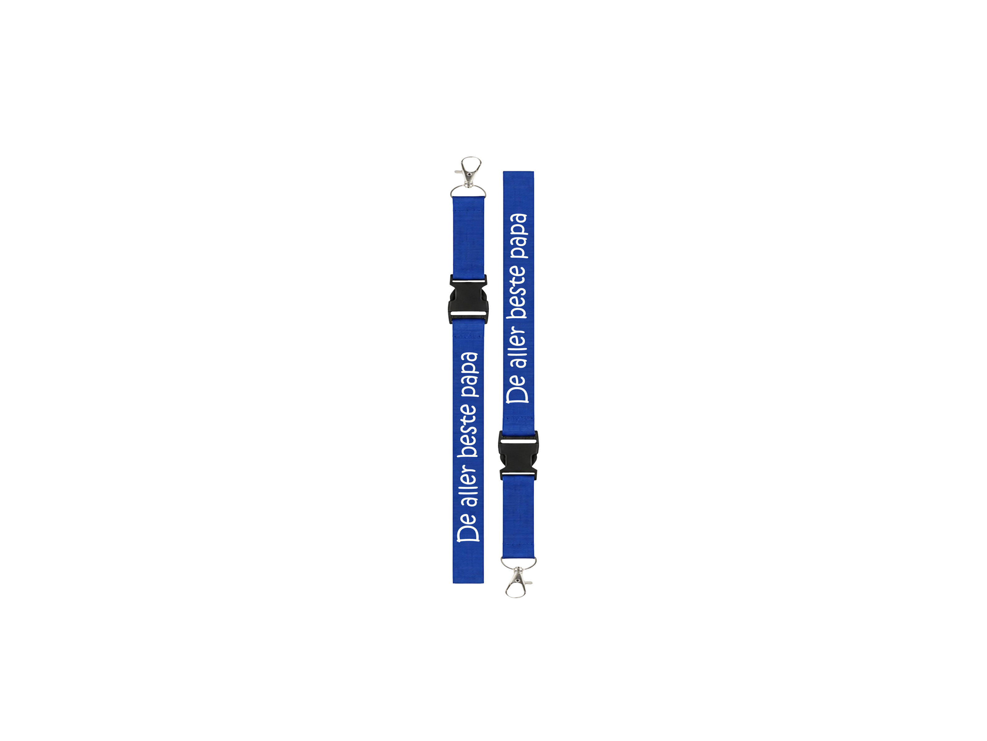 🎁 Persoonlijke Vaderdag Lanyard – De Allerbeste Papa