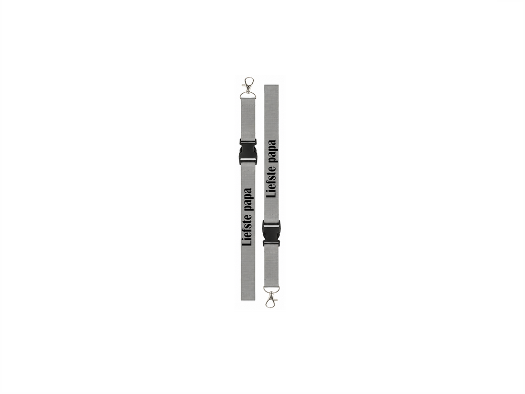 ❤️ Lanyard "Liefste Papa" – Persoonlijk Cadeau voor Vader