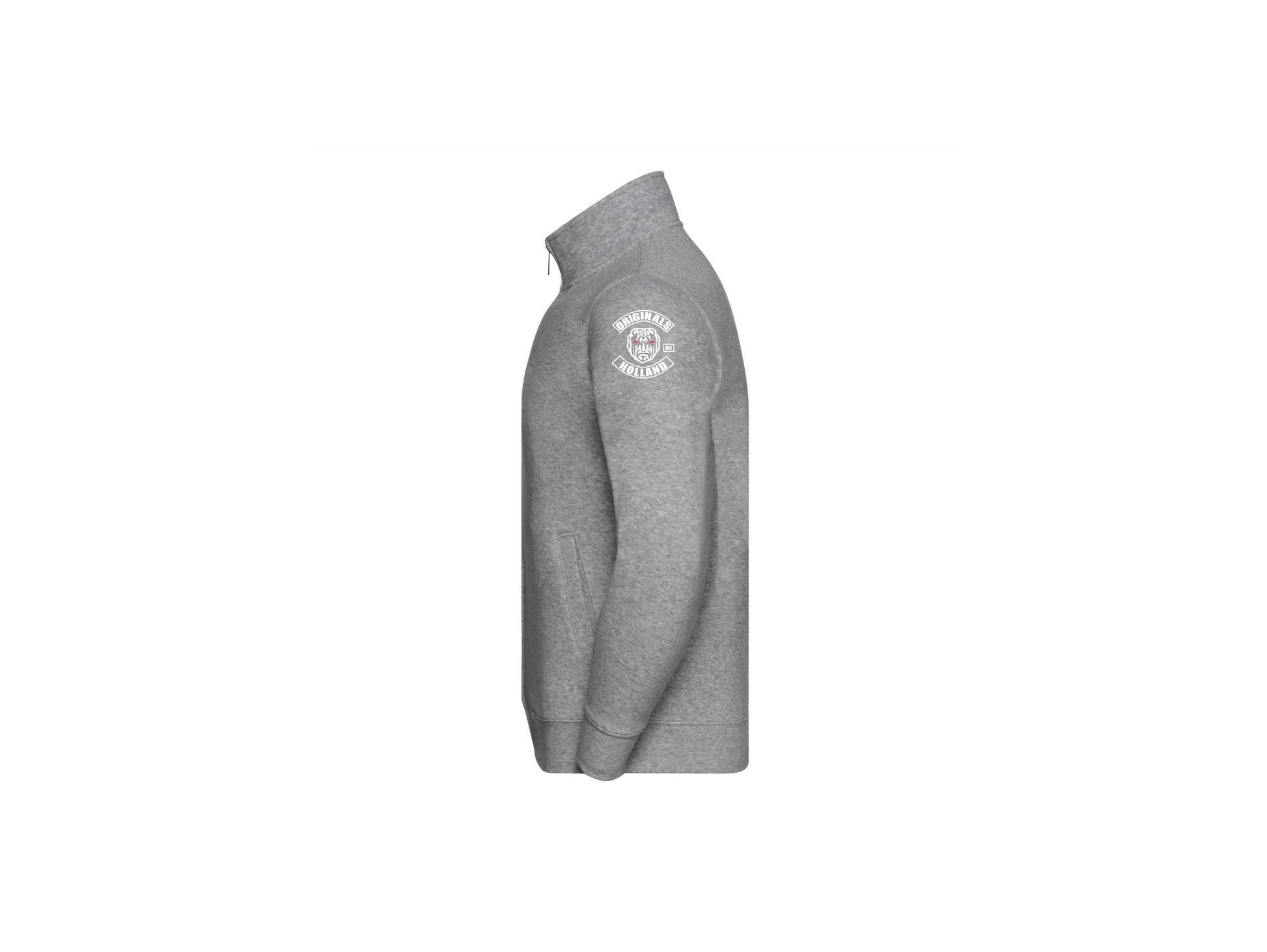 vest zonder capuchon