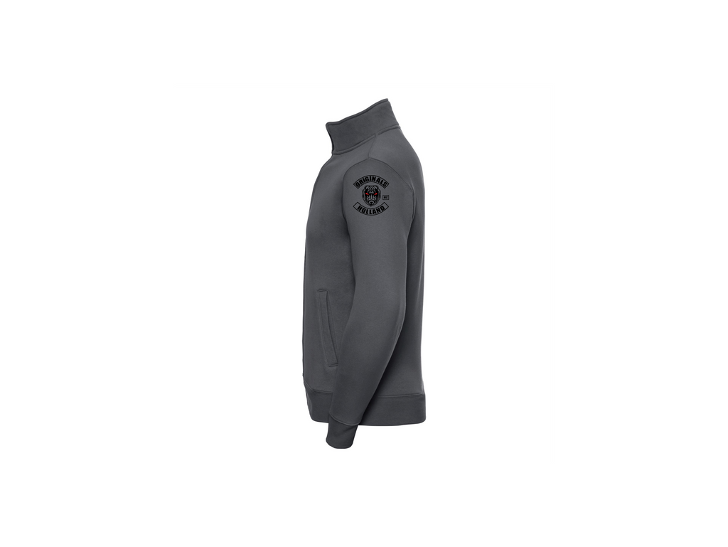 vest zonder capuchon