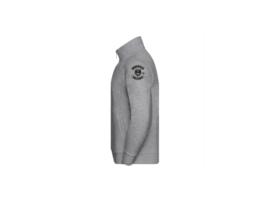 vest zonder capuchon