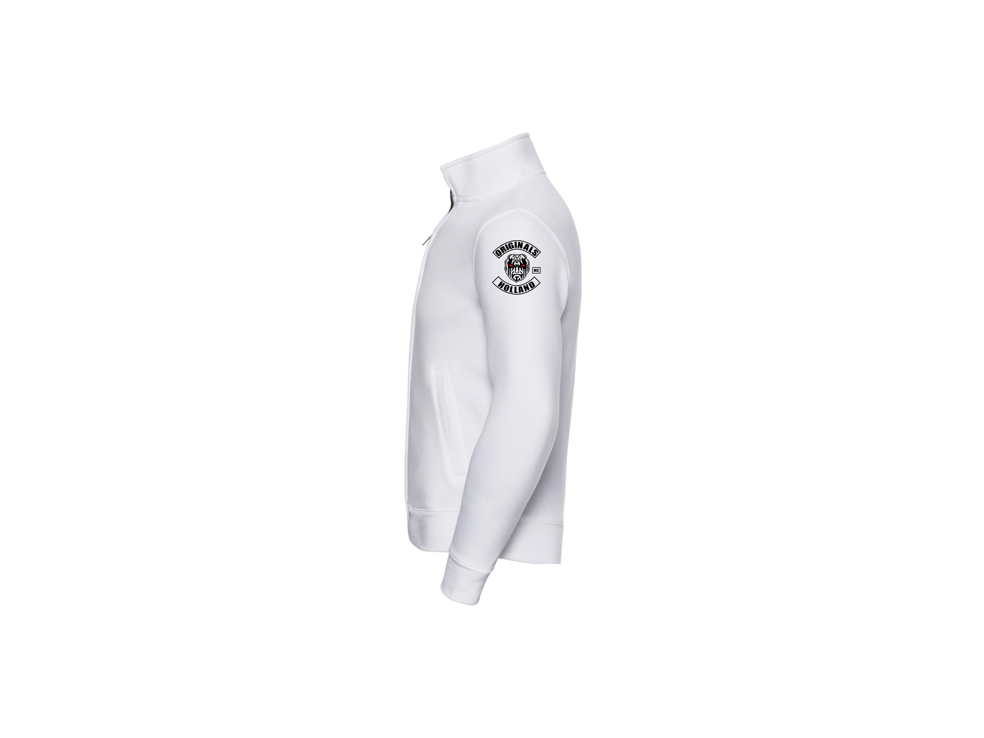 vest zonder capuchon