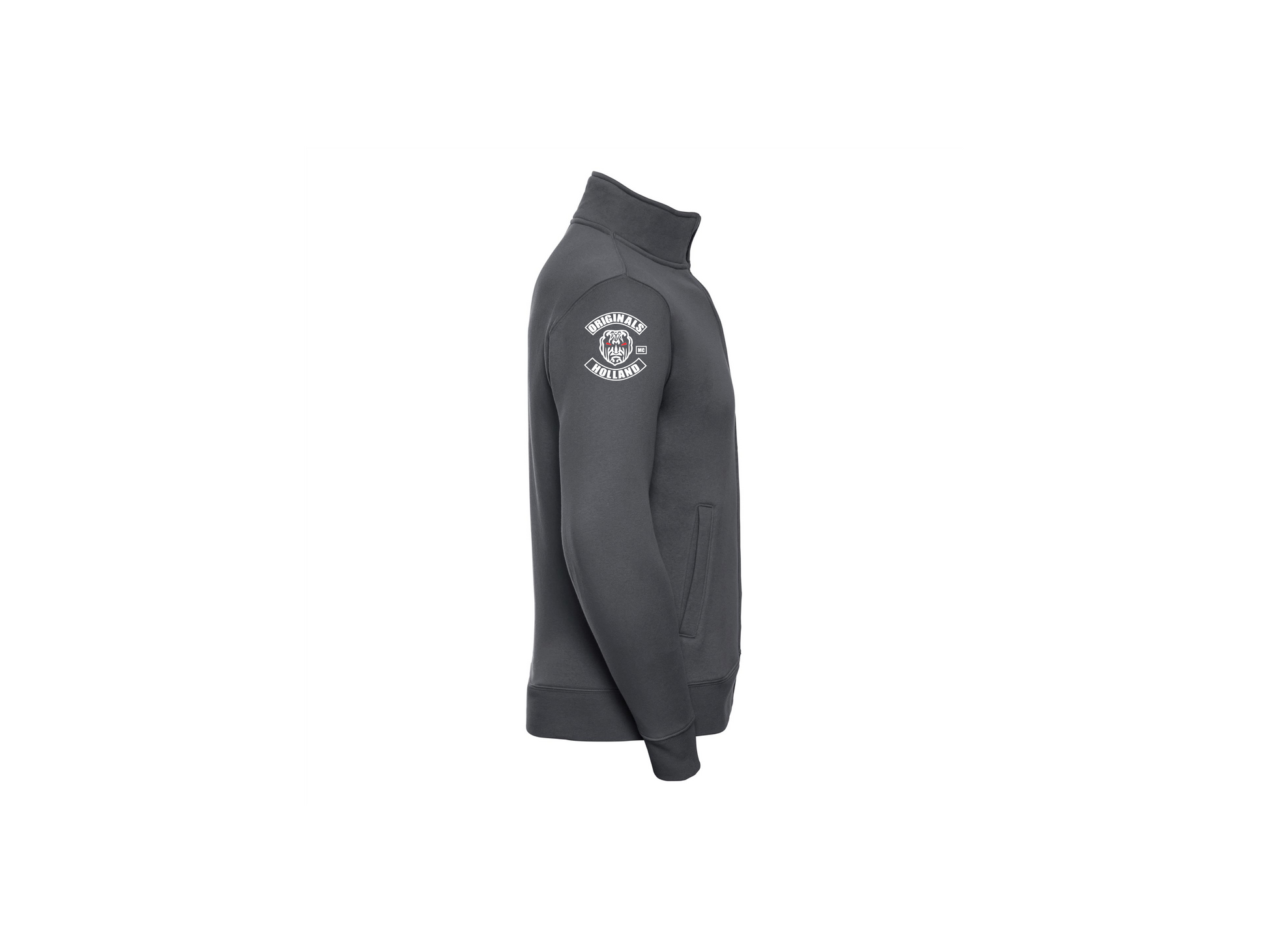 vest zonder capuchon