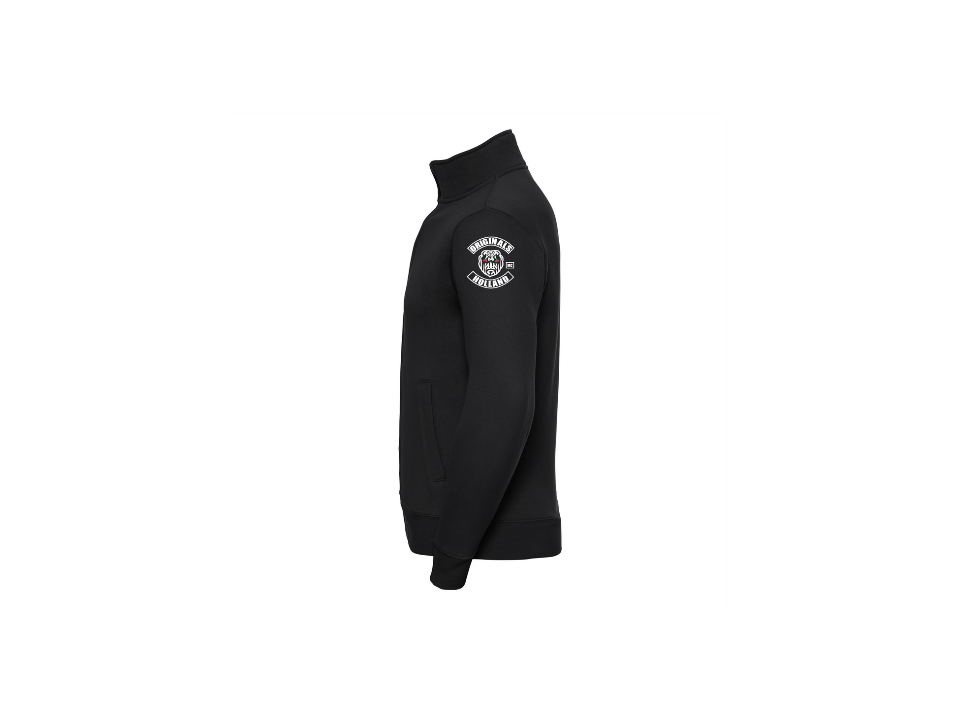 vest zonder capuchon