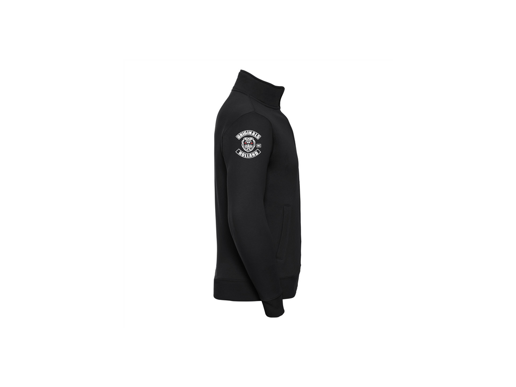 vest zonder capuchon