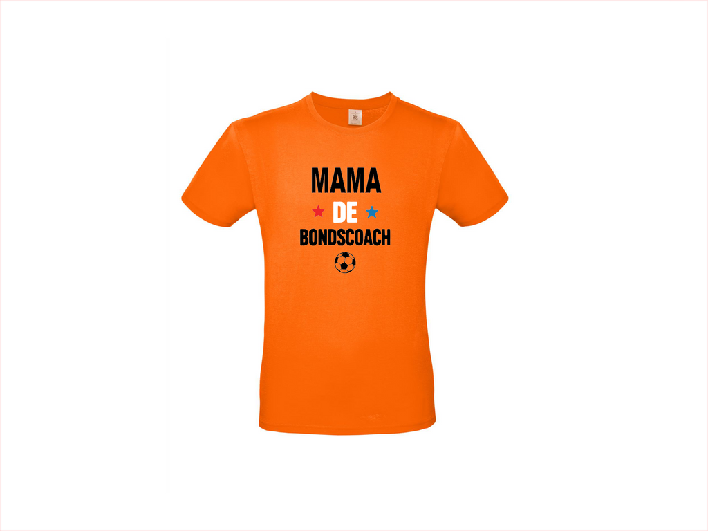 T-shirt met korte mouwen: Mama de bondscoach