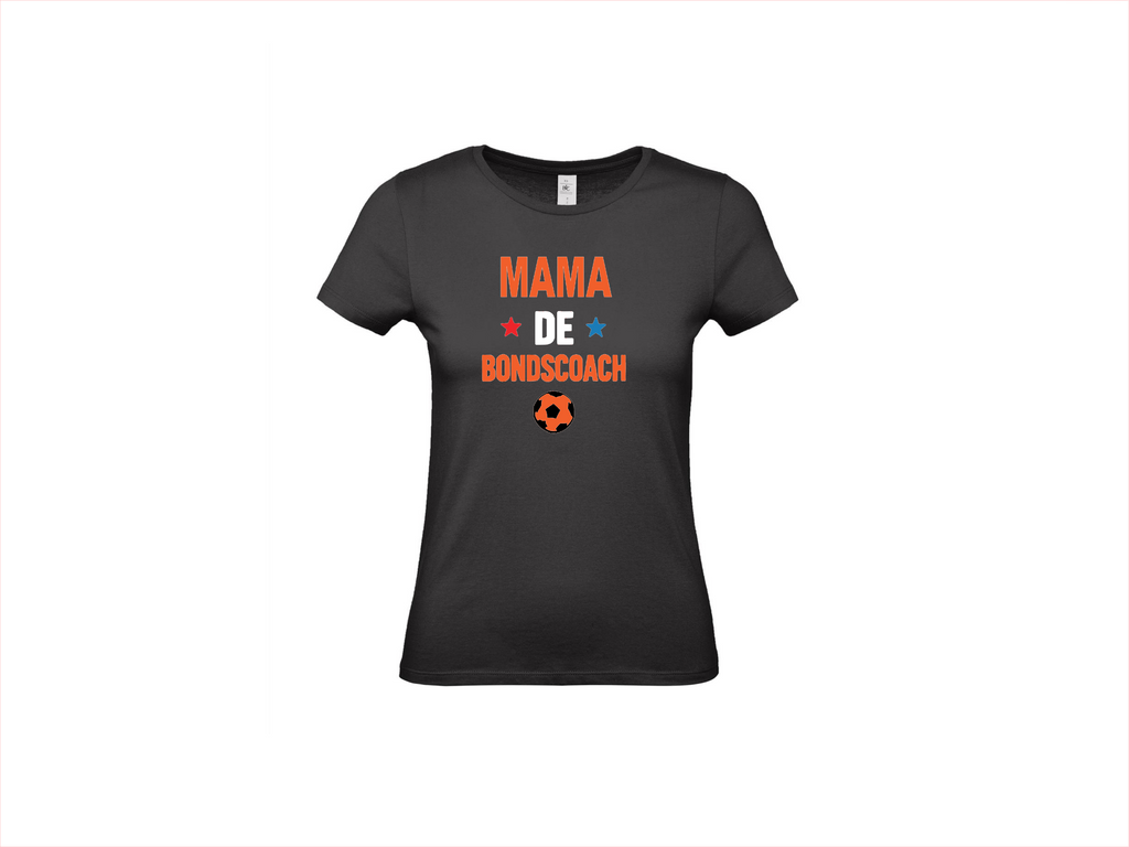 T-shirt met korte mouwen: Mama de bondscoach