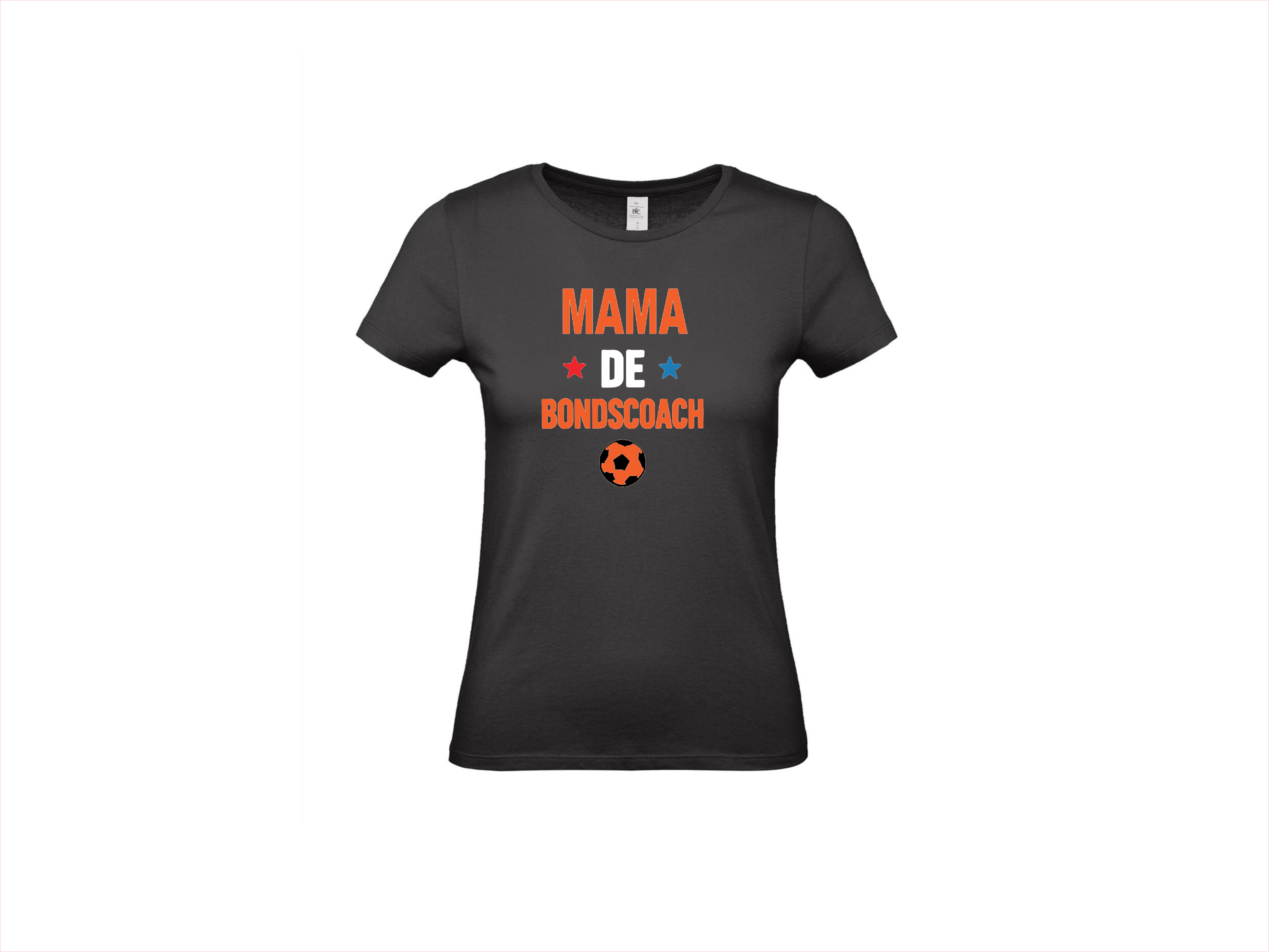 T-shirt met korte mouwen: Mama de bondscoach