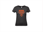 T-shirt met korte mouwen Mama – De Fanatiekste Supporter! 🧡⚽